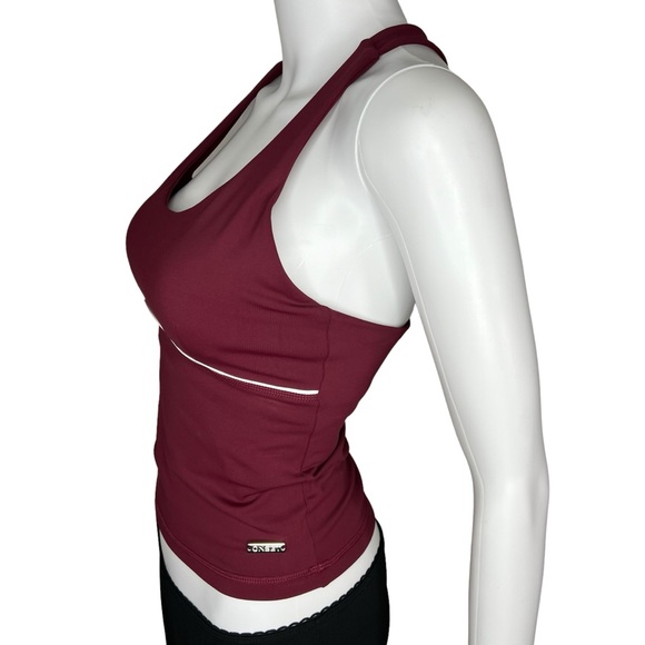 NWT Onset Athletic Muse Racerback Tank Sangria M - Picture 2 of 7